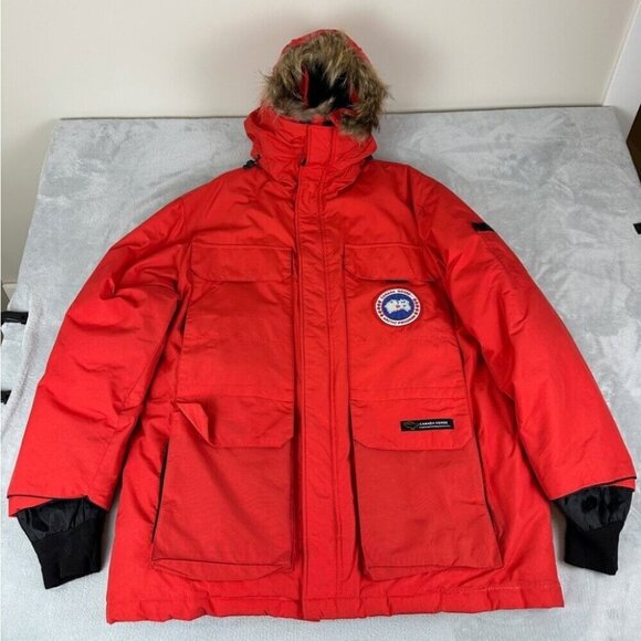 Canada Goose Other - Canada Goose Red Expedition Parka Down Jacket 4565M style code Men’s Size M
